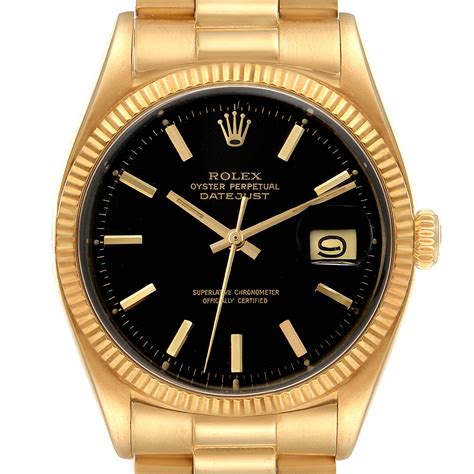 vintage rolex president yellow gold